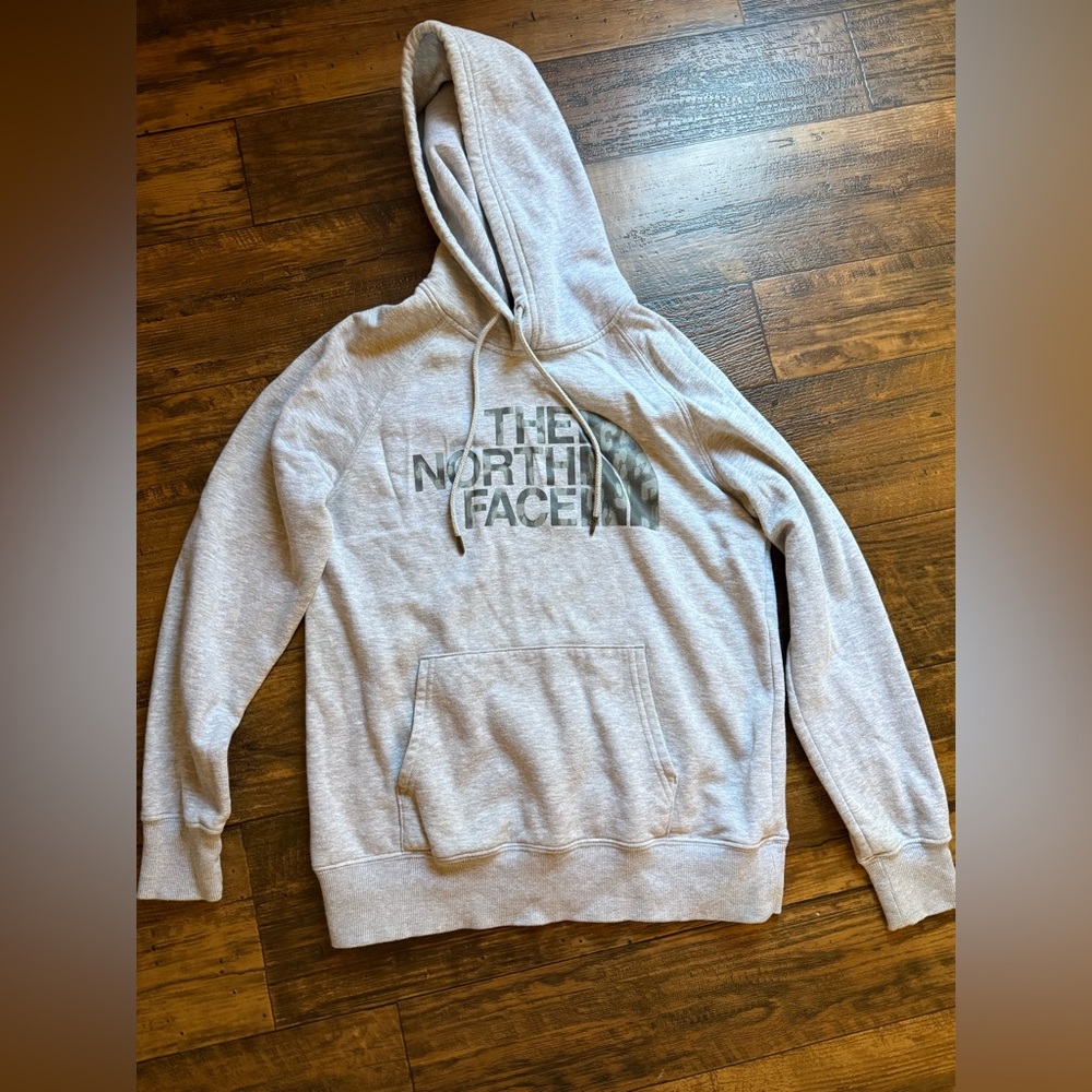 The North Face Women’s Light Gray Hoodie